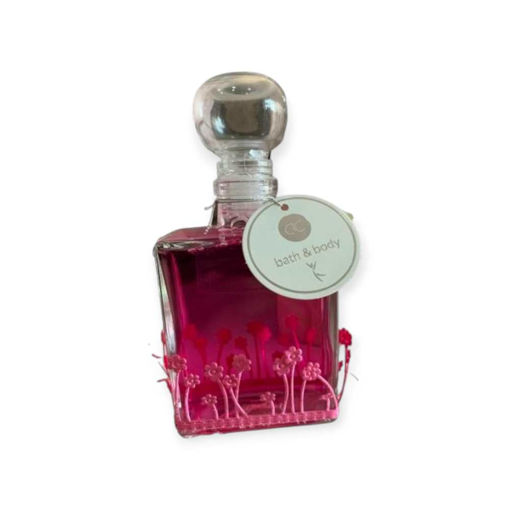 Picture of ACCENTRA PINK SQR SHOWER GEL WITH PINK FLOWERS